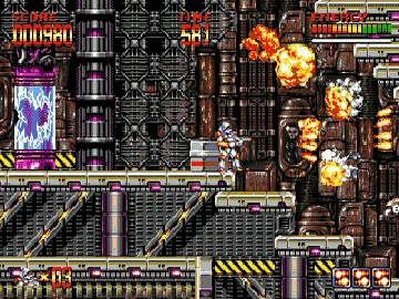 Mega Turrican (Europe) screen shot game playing